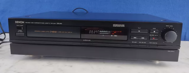 Denon DRS-810 Schubladen 3-Kopf Tapedeck ***überholt 12 Mon. Gewährleistung***