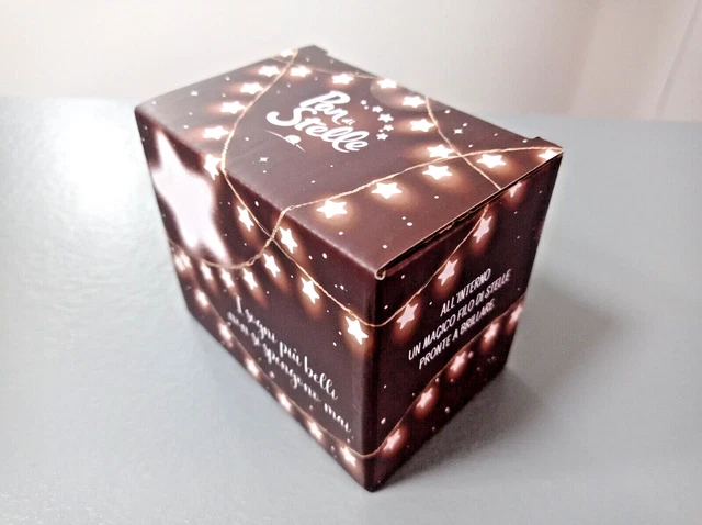 Luci di Natale a forma di stella, gadget Pan di Stelle (Gruppo Barilla)