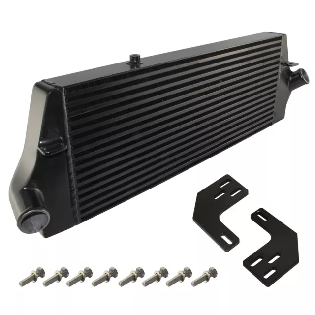 Frontmontierter Ladeluftkühler für 2005-2012 Ford Focus ST225 MK2 Gen3 Schwarz