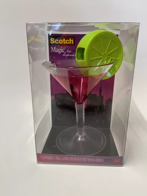 Martini Glass Magic Tape Dispenser