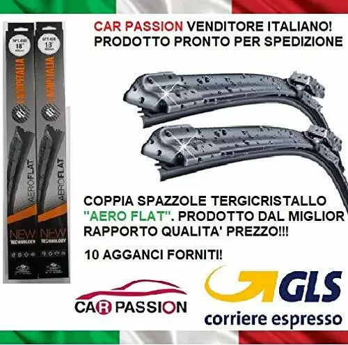 Kit Spazzole Tergicristallo Bmw Serie 2 F45 65 45 Cm Anteriori Aero Flat