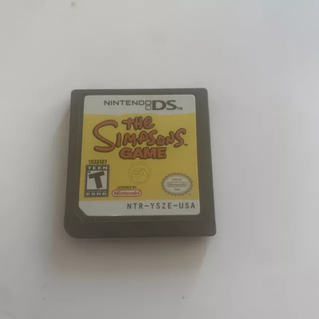 🇨🇦The Simpsons Game (Nintendo DS) Cartridge Only