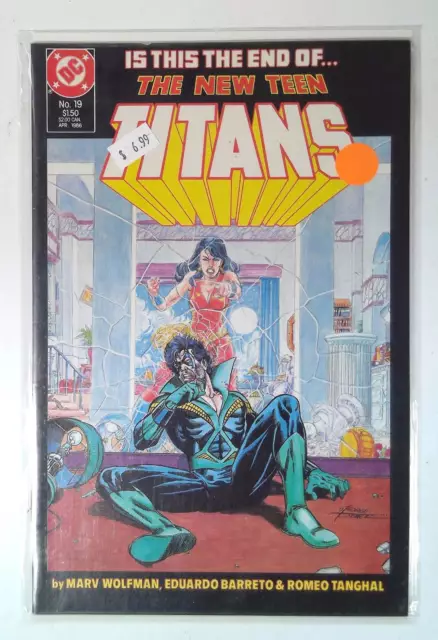 The New Teen Titans #19 DC Comics (1986) VF 2nd Series 1st Print Comic Book
