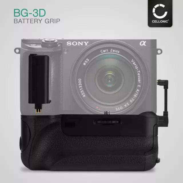 Batteriegriff für Sony A6000 Vertical Grip Hochformat Multifunktions Handgriff 2