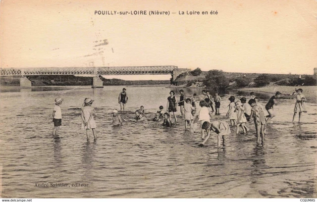 58 - POUILLY SUR LOIRE - S08707 - La Loire en �t� - En l'�tat Pli - L1