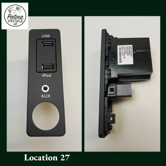 New Jaguar XF 2010-2015 IPOD USB Connection Port AW9319C166AA,A2C5336865900