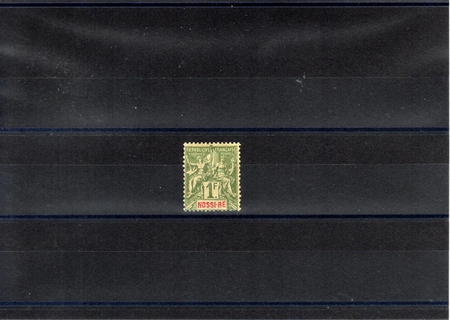 Timbre Nossi Be France Colonie 1894 N°39 Neuf* Mh