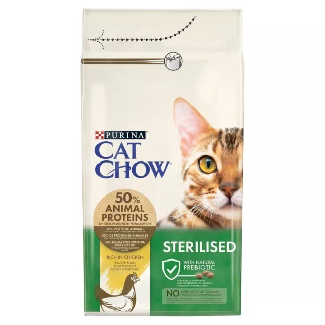 PURINA CAT CHOW ESTERILIZADO 1,5kg ALIMENTO SECO PARA GATOS CON POLLO