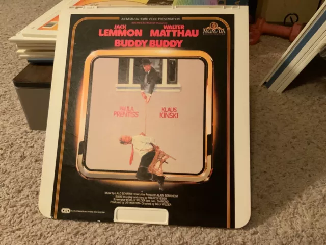 Buddy Buddy  RCA Selectavision Video Disc CED VideoDisc