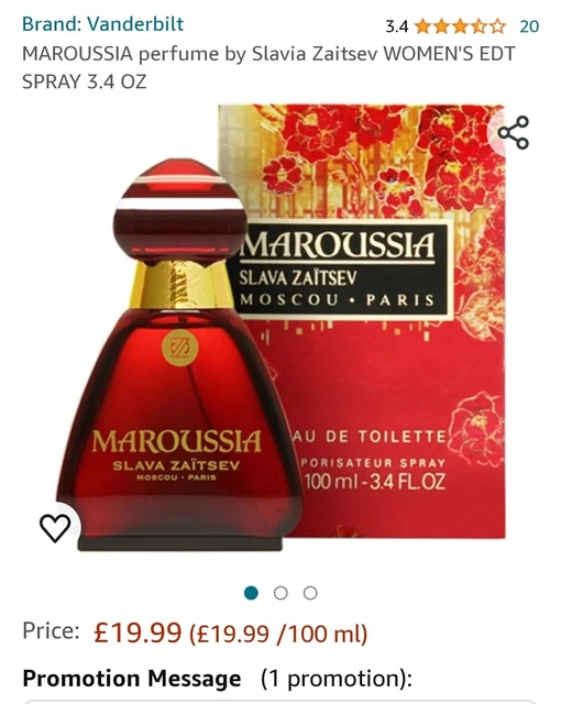 Maroussia perfume 2025 100ml