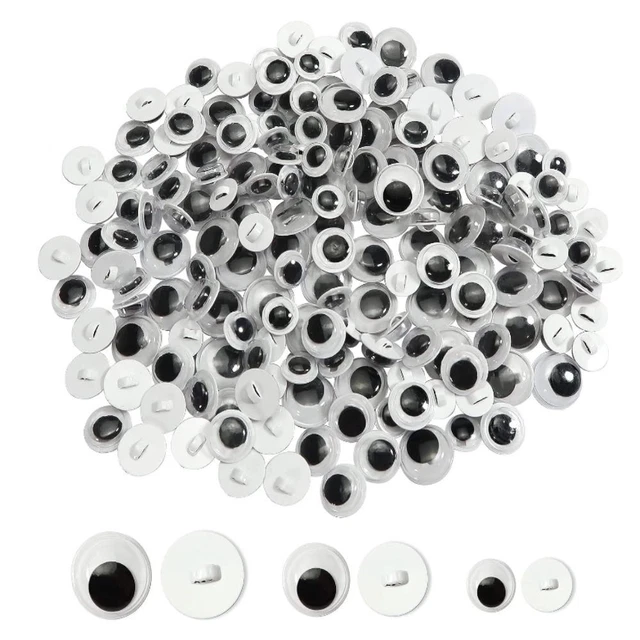 300PCS SEW ON Googly Wiggle Eyes Buttons Sew on Cute Crafts DIY 15.29