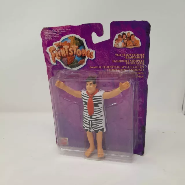 Flintstones Bendable Figures Rare 1993 Mattel Toy Collectable Poseable Fred