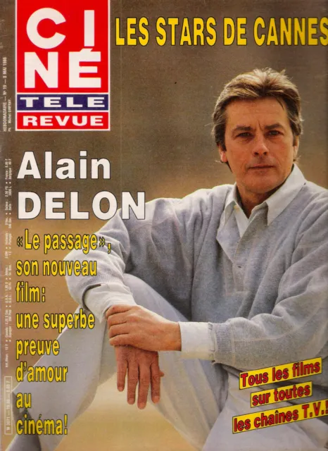 Ciné Télé Revue n° 19 (1986) - Alain Delon