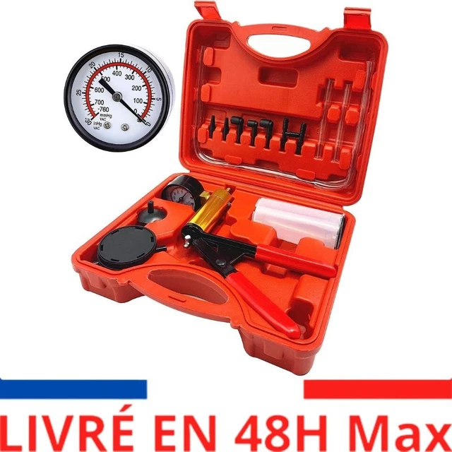 Kit Pompe a Vide Purge Liquide de Frein Vidange Manuelle Moto Voiture, Outil de*
