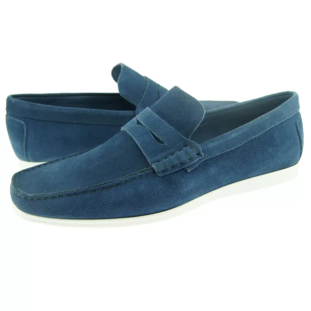 DANIELE LEPORI SUEDE Boat Shoes, Men's Casual Loafers, Moccasins, Made ...
