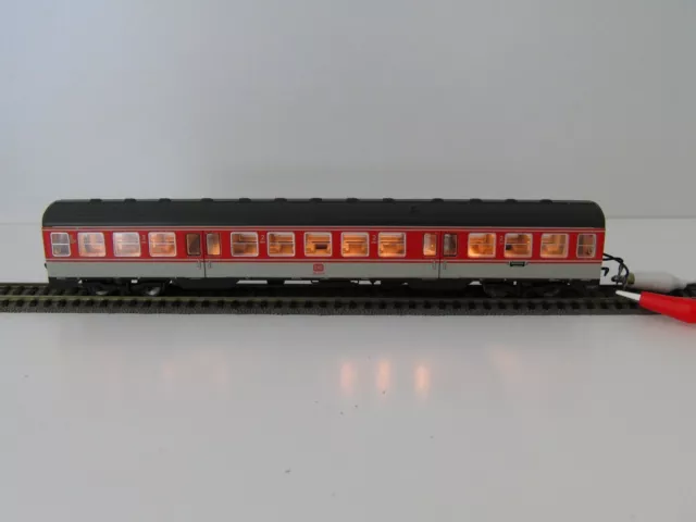 Fleischmann H0 4432 Personenwagen 2.Kl., DB -BELEUCHTET- DC, TOP in OVP #26501