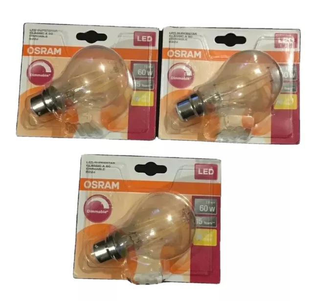 Osram led superstar classic clearance a 60 dimmable e27