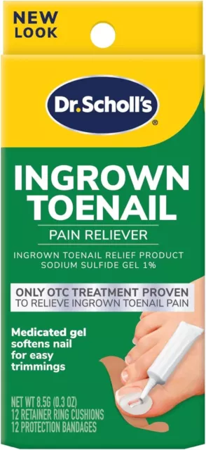 Dr. Scholl's Ingrown Toenail Pain Reliever, 1 kit, 0.3 Ounce (Pack of 1)