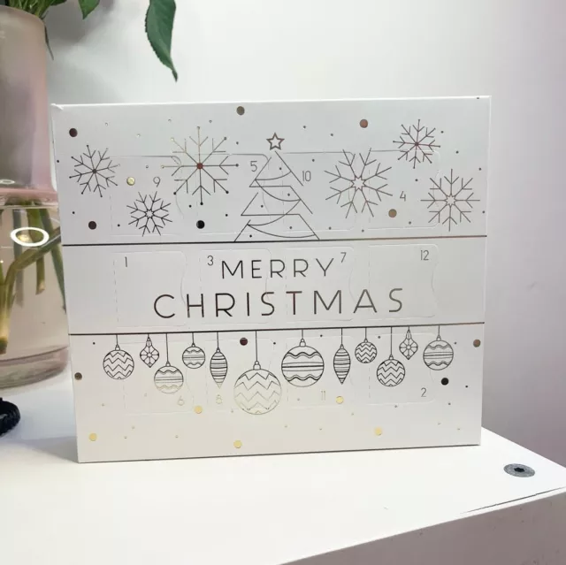 Make Your Own 12 Day Christmas Advent Calendar | Advent Box & Insert Tray