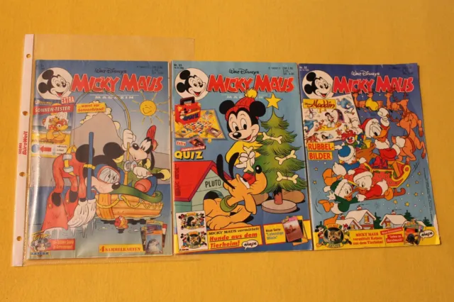 AUSWAHL = Micky Maus Comic Hefte 1993 - 2000 mit Beilagen