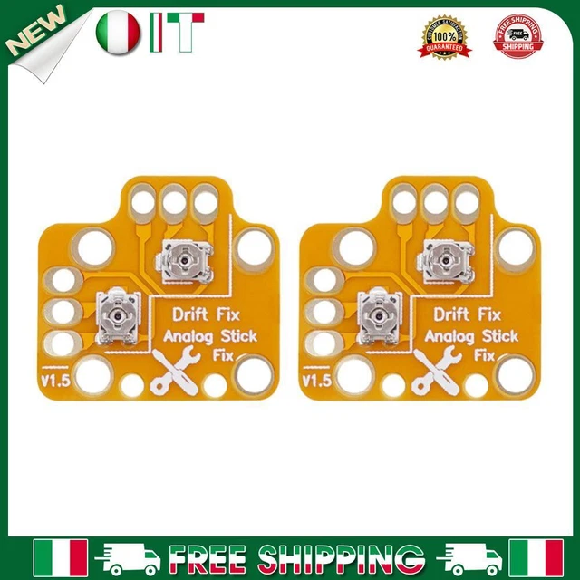  2PCS CONTROLLER Analog Stick Drift Fix Mod for PS4 PS5 Xbox One (Gold