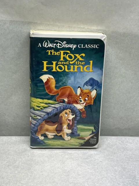 Walt Disney Classic - The Fox and the Hound (VHS, 1994) Black Diamond 2041