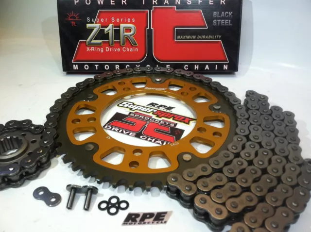 Suzuki Gsxr1000 '01-06 Supersprox / Z1R 520 Quick Accel Chain And Sprockets Kit 2