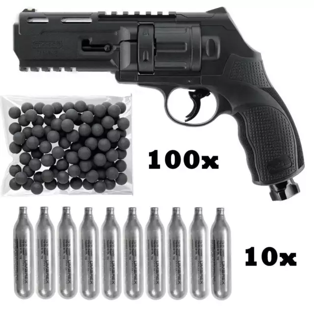 Umarex T4E HDR50 Gen2 Markierer Home Defense Set inkl. 10x Co2 und 100 Rubberbal