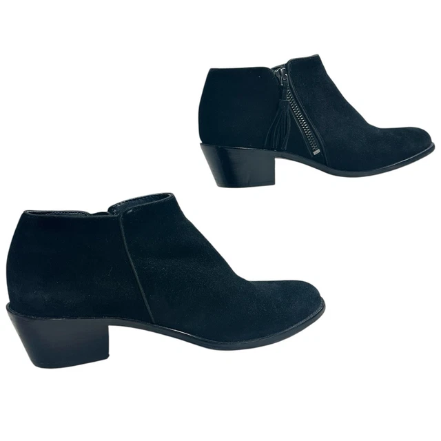 Bottines Pour Femme - Courtes Et Plates - Bout Rond - Antidérapantes - En Cuir - Chaussures De Loisirs Vintage - Légères Et Confortables - Respirantes - Chaussures D'affaires - Chaussures De Marche