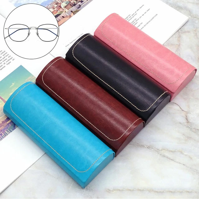Sunglasses Hard Eye Glasses Cases Pastoral Style Eyeglass Case For Woman Durable Eyeglass Case Box Eyewear Storage Box 4