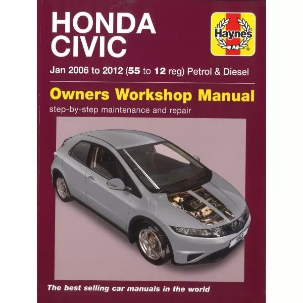 Honda Civic 01.2006-2012 Benzin Diesel 1339 1799 2204 Reparaturhandbuch Haynes