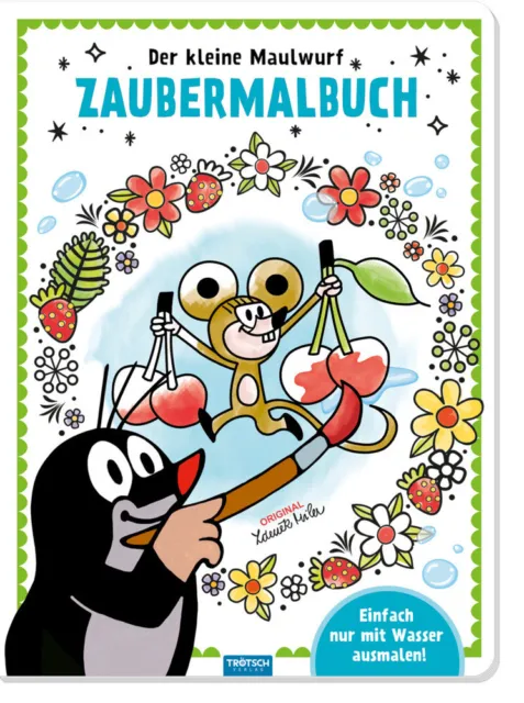 Trötsch Der kleine Maulwurf Malbuch Zaubermalbuch | Malbuch Ausmalbuch | Verlag