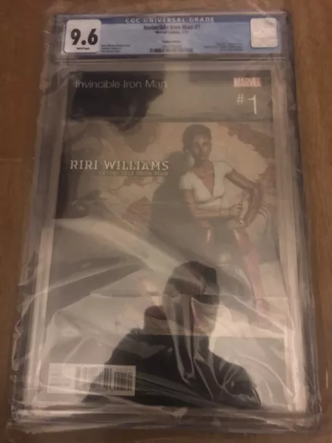 Invincible Iron Man #1  (Ironheart:Riri Williams) Hip Hop Variant Adi Granov