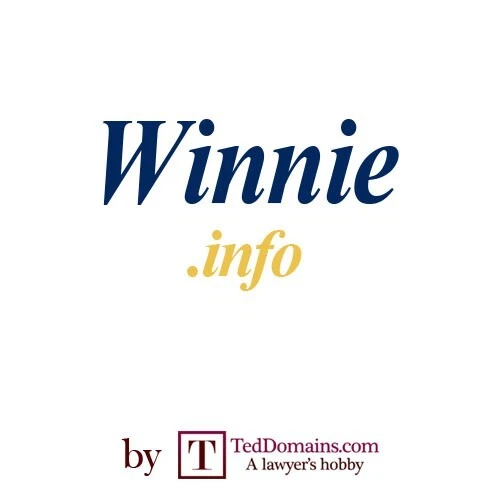 Winnie.info - Premium Domain - lll llll nnn nnnn