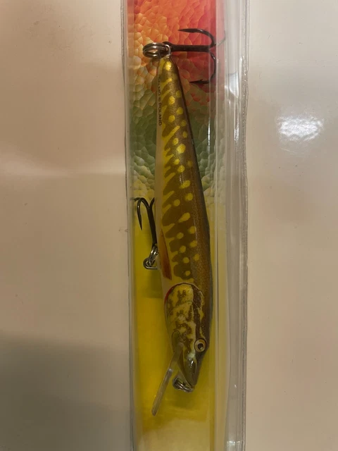 Leurre Dur Poisson Nageur - Coloris Brochet - 2 Triples - Rivière/Mer - Neuf