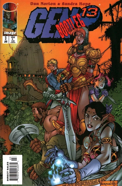 Image Comics Gen 13 Bootleg Comic Book Issue #3 (1997) High Grade