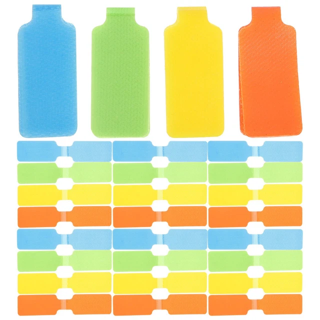 50pcs Cable Labels Tags Cable Labels Cord Labels For Electronics