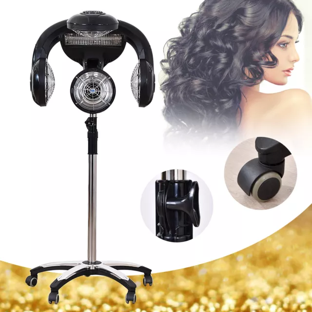 Professional Standing Hair Dryer Color Processor Beauty Salon Barber Shop 1400W