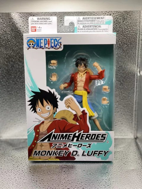 Bandai One Piece Anime Heroes Monkey D. Luffy 6 Inch Action Figure  Brand2021 for sale online