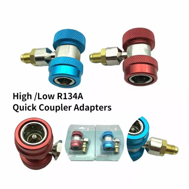 Low Side Schnellkupplung Adapter Klimaanlage Anschlussstück R1234YF To R134A  kit