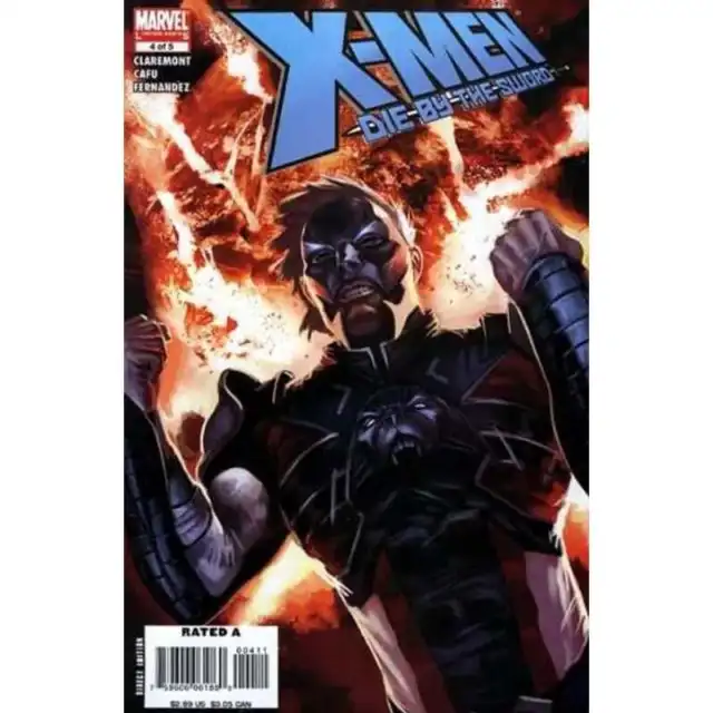 X-Men: Die by the Sword #4 in Very Fine + condition. Marvel comics [l`