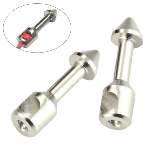 2/6 Pc 316 Stainless Steel Speargun Band Wishbone Inserts for Spearfishing