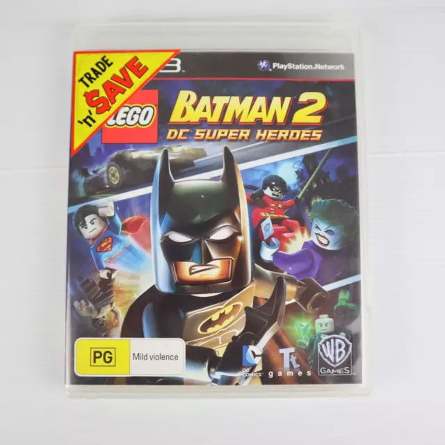 LEGO Batman 2 DC Super Heroes Sony PlayStation 3 PS3 AUS PAL 2012