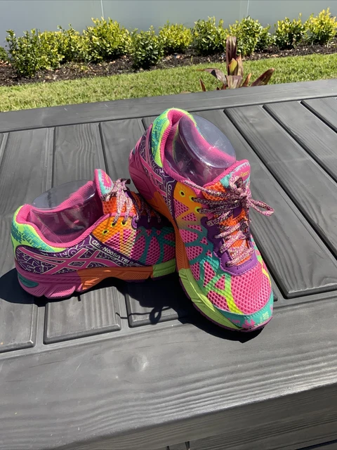 ASICS WOMENS GEL Noosa Tri 11 T676N Multicolor Running Shoes Sneakers Size 9 47.38 PicClick