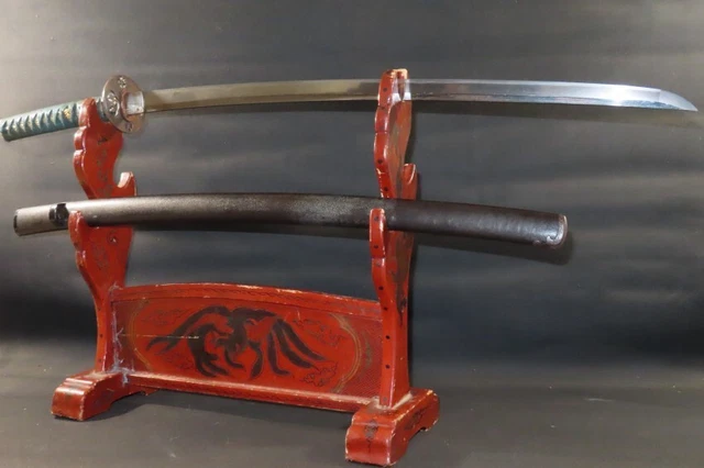 KATANA (sword) w/Koshirae : MUROMACHI : 37.4 × 26.1 " 1.12kg