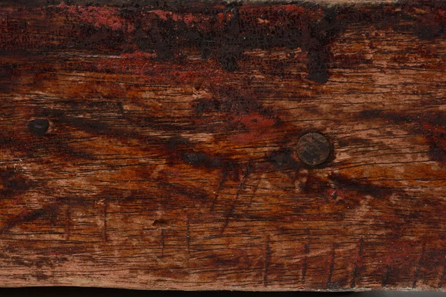 18th Century, Shan, Antique Burmese Wooden Seated Buddha 5