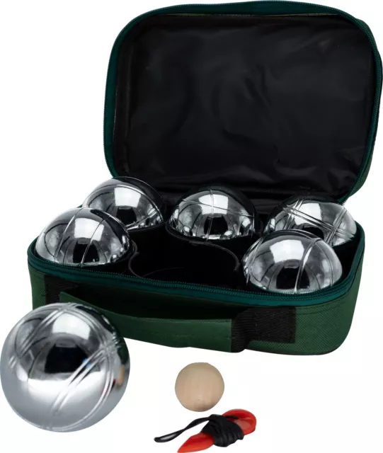 Boules Set Kugeln 7ST JACKSONVILLE Outdoorspiel Boule Set Gartenspiel  Petanque