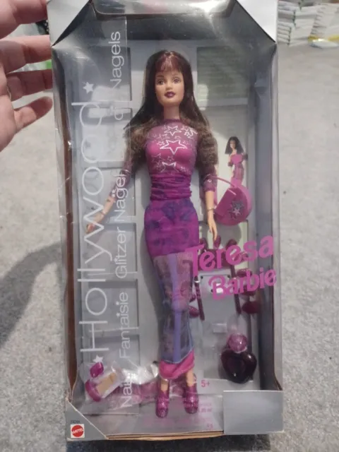 Hollywood Diva Nails Teresa Barbie doll 1999 Boxed Rare Mattel