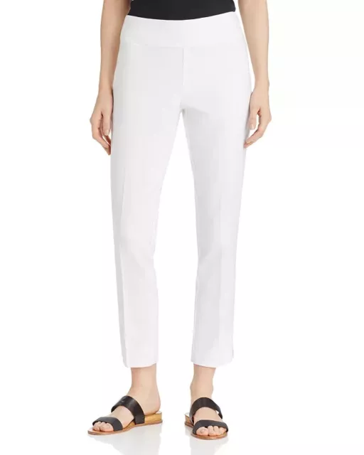 Nic and Zoe L11017 Womens White The Perfect Slim Ankle Pants Size 6 3