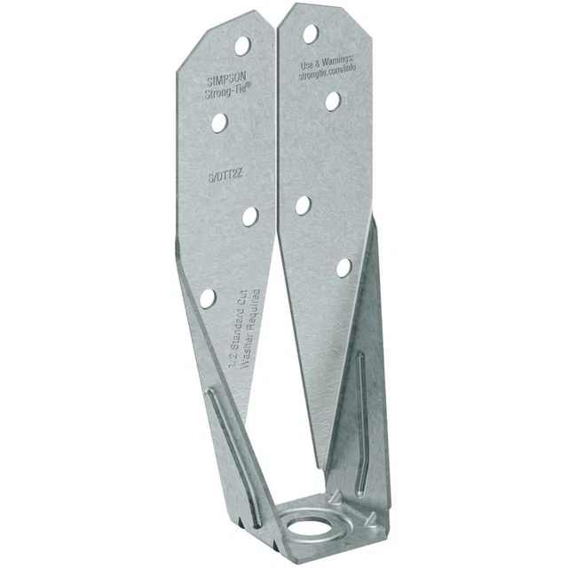 Simpson Strong-Tie S/DTT2Z - Deck Tension Tie for Steel w/ Washer